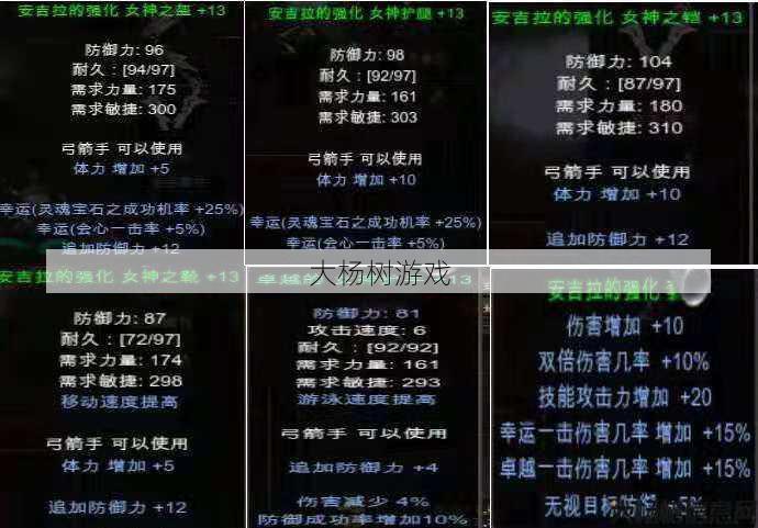 奇迹1.04d敏弓终极装备,1.04d敏弓最强装备攻略 第1张