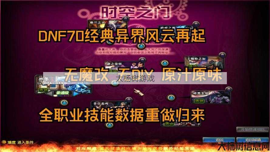 最新dnf公益服发布网版本技术:提高刷图效率的实用技巧分享 第2张