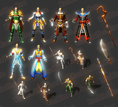 传奇三职业封印装,传奇三职业重装亮相 第2张