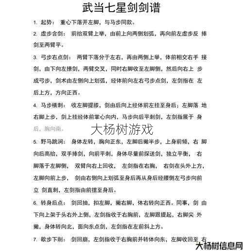 学会武当七星剑,从此笑傲江湖 第1张 学会武当七星剑,从此笑傲江湖 第1张