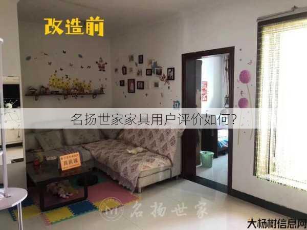 名扬世家家具用户评价如何？ 第1张