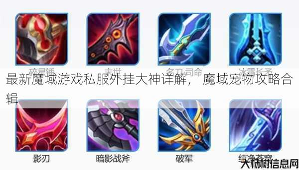 最新魔域游戏私服外挂大神详解， 魔域宠物攻略合辑 第1张