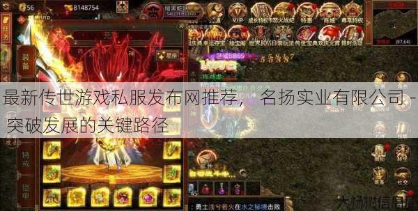 最新传世游戏私服发布网推荐， 名扬实业有限公司 - 突破发展的关键路径 第1张
