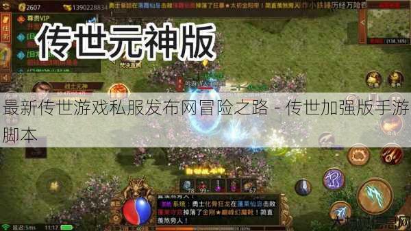 最新传世游戏私服发布网冒险之路 - 传世加强版手游脚本 第1张