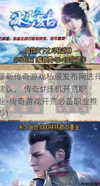 最新传奇游戏私服发布网选择建议， 传奇sf挂机开荒职业-传奇游戏开荒必备职业推荐)