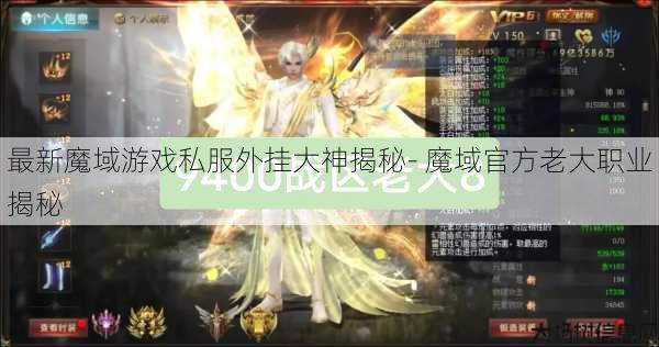最新魔域游戏私服外挂大神揭秘- 魔域官方老大职业揭秘 第1张