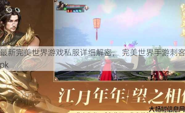 最新完美世界游戏私服详细解密， 完美世界手游刺客pk 第1张