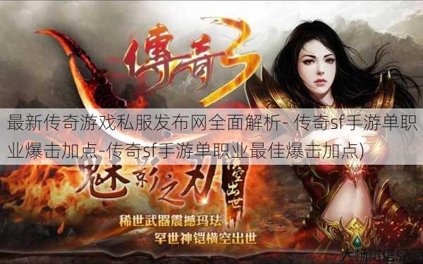 最新传奇游戏私服发布网全面解析- 传奇sf手游单职业爆击加点-传奇sf手游单职业最佳爆击加点) 第1张