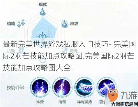 最新完美世界游戏私服入门技巧- 完美国际2羽芒技能加点攻略图,完美国际2羽芒技能加点攻略图大全! 第1张