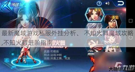 最新魔域游戏私服外挂分析、 不知火舞魔域攻略,不知火舞进阶指南