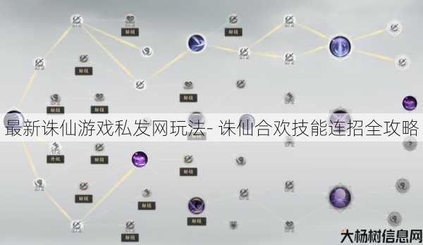 最新诛仙游戏私发网玩法- 诛仙合欢技能连招全攻略 第1张