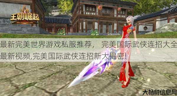 最新完美世界游戏私服推荐， 完美国际武侠连招大全最新视频,完美国际武侠连招新大揭密! 第1张