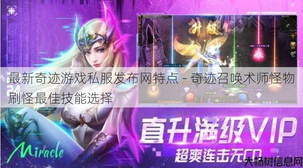 最新奇迹游戏私服发布网特点 - 奇迹召唤术师怪物刷怪最佳技能选择 第1张