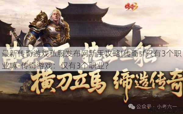 最新传奇游戏私服发布网新手攻略!传奇sf只有3个职业嘛-传奇游戏：仅有3个职业？ 第1张