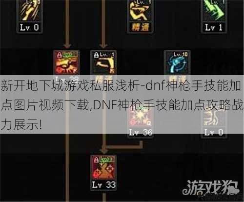 新开地下城游戏私服浅析-dnf神枪手技能加点图片视频下载,DNF神枪手技能加点攻略战力展示! 第1张