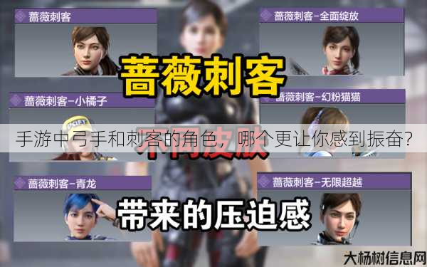 手游中弓手和刺客的角色，哪个更让你感到振奋？ 第1张