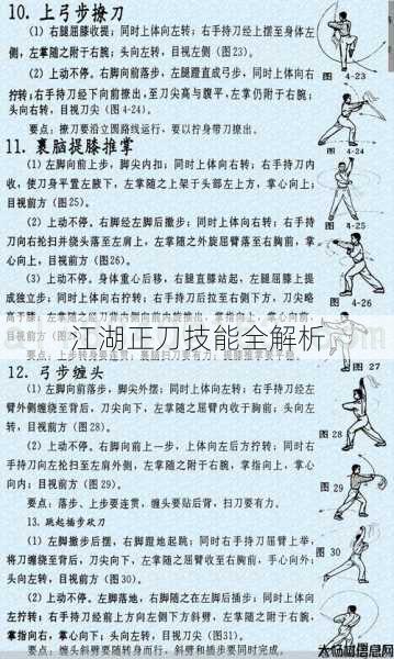 江湖正刀技能全解析 第1张