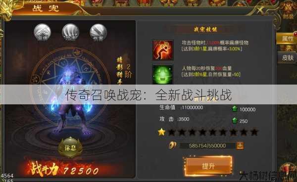 传奇召唤战宠：全新战斗挑战 第1张