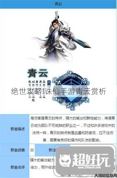 绝世攻略!诛仙手游青云赏析 第1张 绝世攻略!诛仙手游青云赏析 第1张