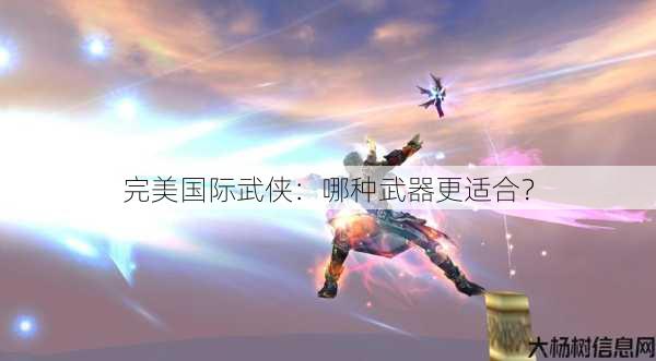 完美国际武侠：哪种武器更适合？ 第1张