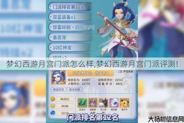 梦幻西游月宫门派怎么样,梦幻西游月宫门派评测! 第1张
