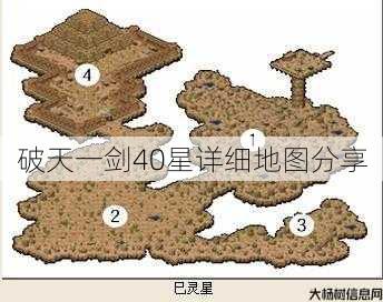 破天一剑40星详细地图分享