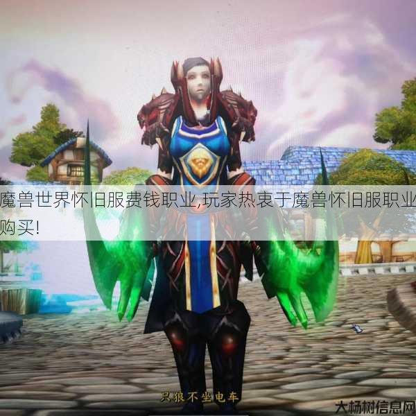 魔兽世界怀旧服费钱职业,玩家热衷于魔兽怀旧服职业购买!