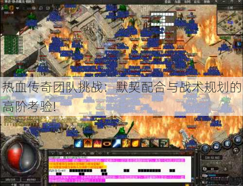 热血传奇团队挑战:默契配合与战术规划的高阶考验!