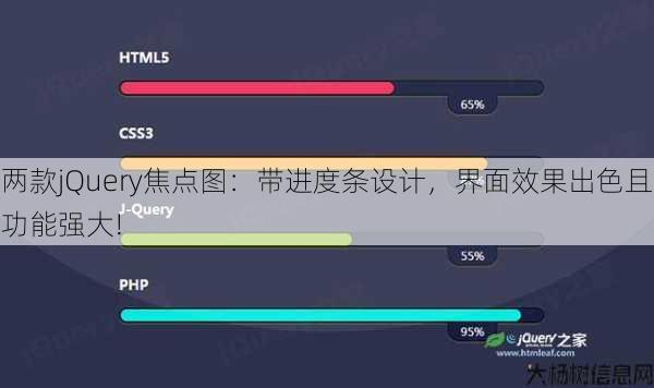 两款jQuery焦点图：带进度条设计，界面效果出色且功能强大!