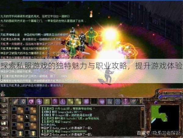 探索私服游戏的独特魅力与职业攻略,提升游戏体验! 第1张 探索私服游戏的独特魅力与职业攻略,提升游戏体验! 第1张