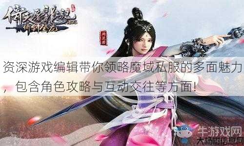 资深游戏编辑带你领略魔域私服的多面魅力,包含角色攻略与互动交往等方面!