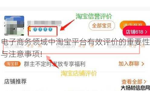 电子商务领域中淘宝平台有效评价的重要性与注意事项! 第2张