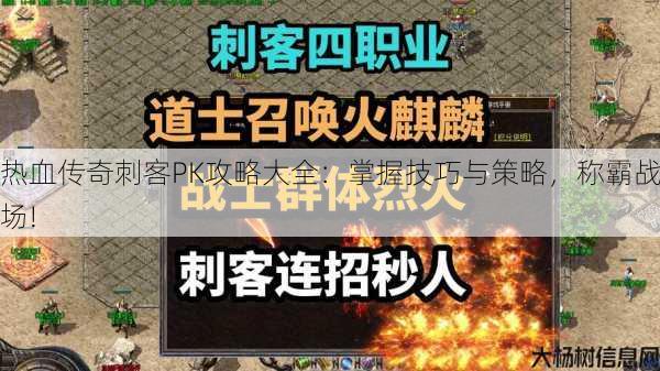 热血传奇刺客PK攻略大全:掌握技巧与策略,称霸战场! 第1张 热血传奇刺客PK攻略大全:掌握技巧与策略,称霸战场! 第1张