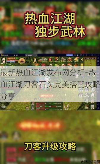 最新热血江湖发布网分析-热血江湖刀客石头完美搭配攻略分享 第1张