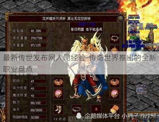 最新传世发布网入门经验-传奇世界推出的全新职业盘点 第2张