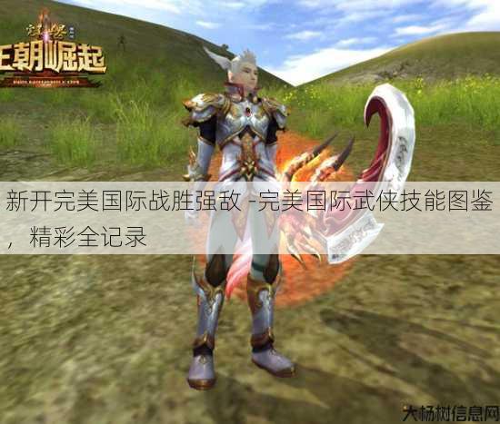 新开完美国际战胜强敌 -完美国际武侠技能图鉴，精彩全记录