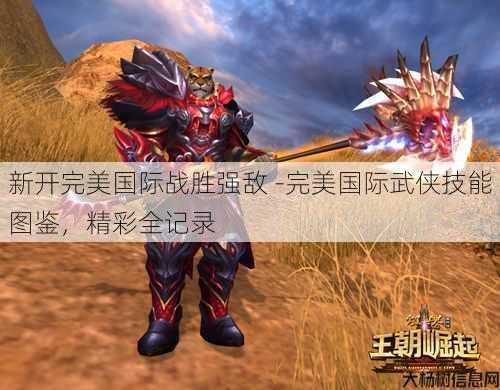 新开完美国际战胜强敌 -完美国际武侠技能图鉴，精彩全记录