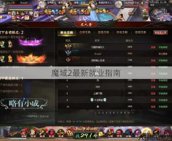 魔域2最新就业指南 第1张