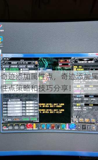 奇迹添加属性点,奇迹添加属性点策略和技巧分享! 第1张 奇迹添加属性点,奇迹添加属性点策略和技巧分享! 第1张