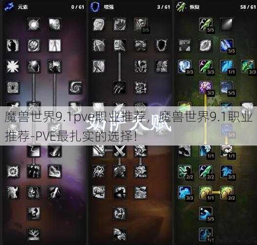 魔兽世界9.1pve职业推荐，魔兽世界9.1职业推荐-PVE最扎实的选择！ 第2张