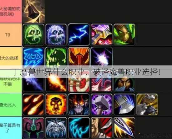 丁魔兽世界什么职业，破译魔兽职业选择！ 第1张