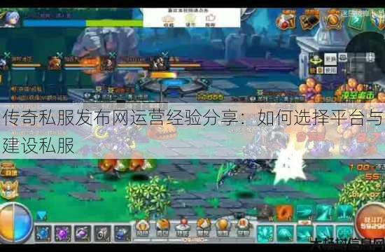 传奇私服发布网运营经验分享：如何选择平台与建设私服 第4张