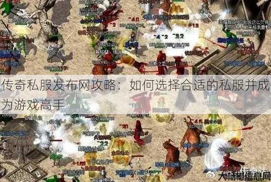 传奇私服发布网攻略:如何选择合适的私服并成为游戏高手 第1张 传奇私服发布网攻略:如何选择合适的私服并成为游戏高手 第1张