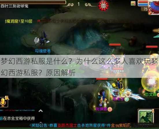 梦幻西游私服是什么？为什么这么多人喜欢玩梦幻西游私服？原因解析 第4张