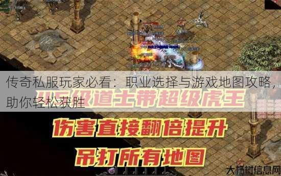 传奇私服玩家必看：职业选择与游戏地图攻略，助你轻松获胜 第4张