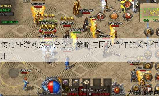 传奇SF游戏技巧分享：策略与团队合作的关键作用