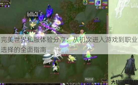 完美世界私服体验分享：从初次进入游戏到职业选择的全面指南 第1张