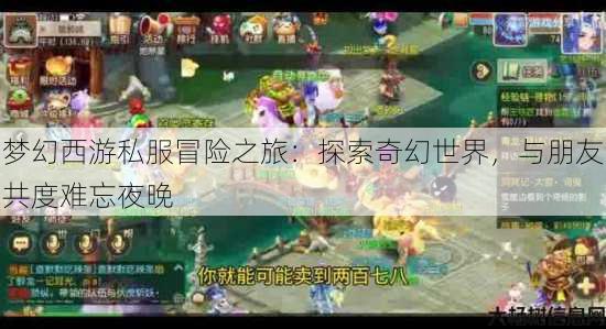 梦幻西游私服冒险之旅：探索奇幻世界，与朋友共度难忘夜晚 第1张