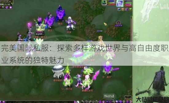 完美国际私服：探索多样游戏世界与高自由度职业系统的独特魅力 第3张