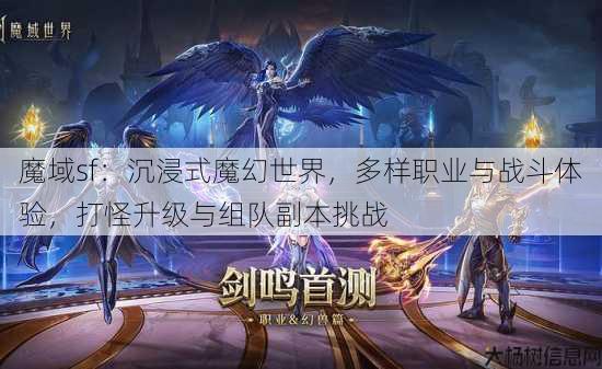 魔域sf：沉浸式魔幻世界，多样职业与战斗体验，打怪升级与组队副本挑战 第3张